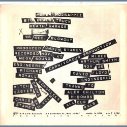 Big Black Truck b/w 96 Second blowout/Death Garage - Original US Issue 