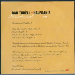 Selskabssnak - Danish 1-track Promotional Issue CD