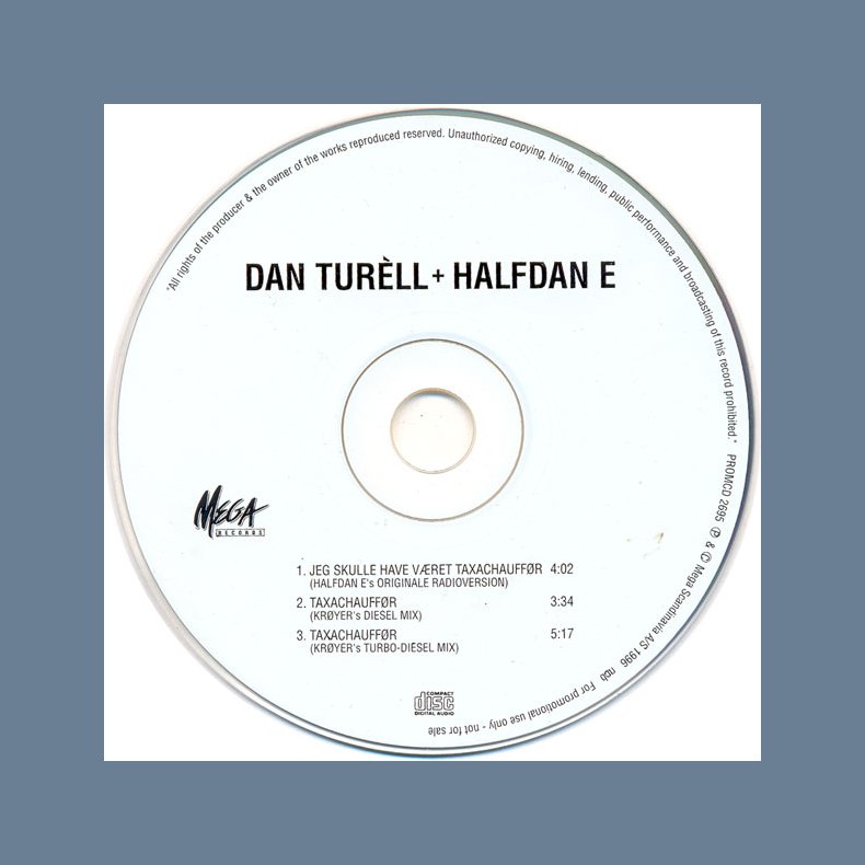 Taxachauffr - Danish 3-track Promotional Issue CD