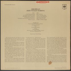 John Wesley Harding - Original UK Issue