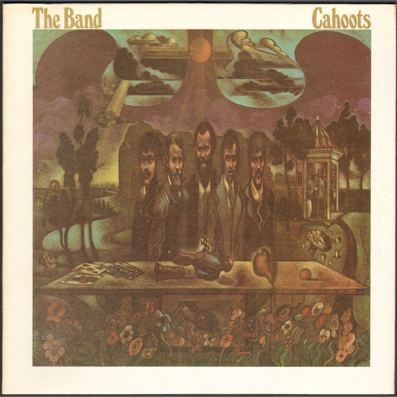 Cahoots - 1972 US Capitol label 2nd Issue 11-track LP - Red Target Logo Labels