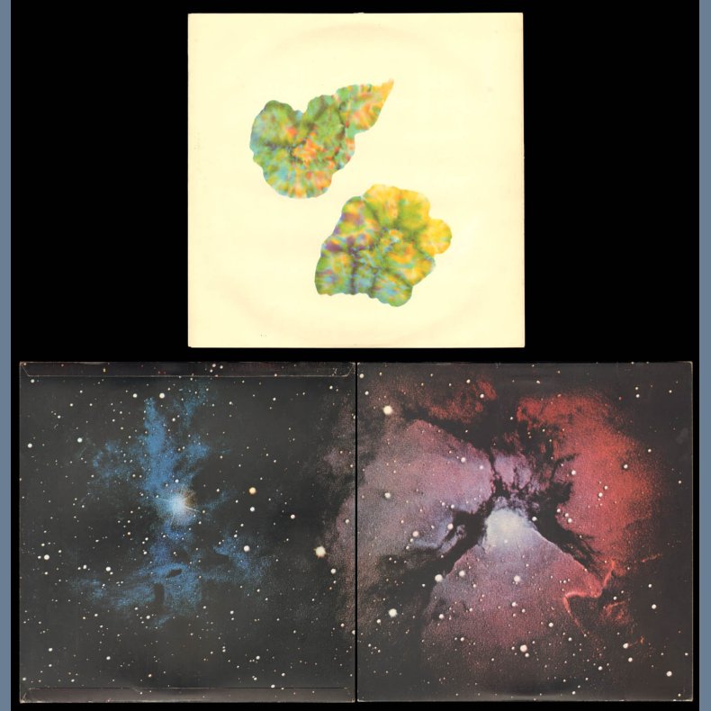 Islands - Original UK 1st Issue - Pink Rim Palm Tree Labels Incl. Insert/Inner Sleeve