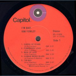 I'm Bad - Original US Vinyl Issue - Red Target Logo Label