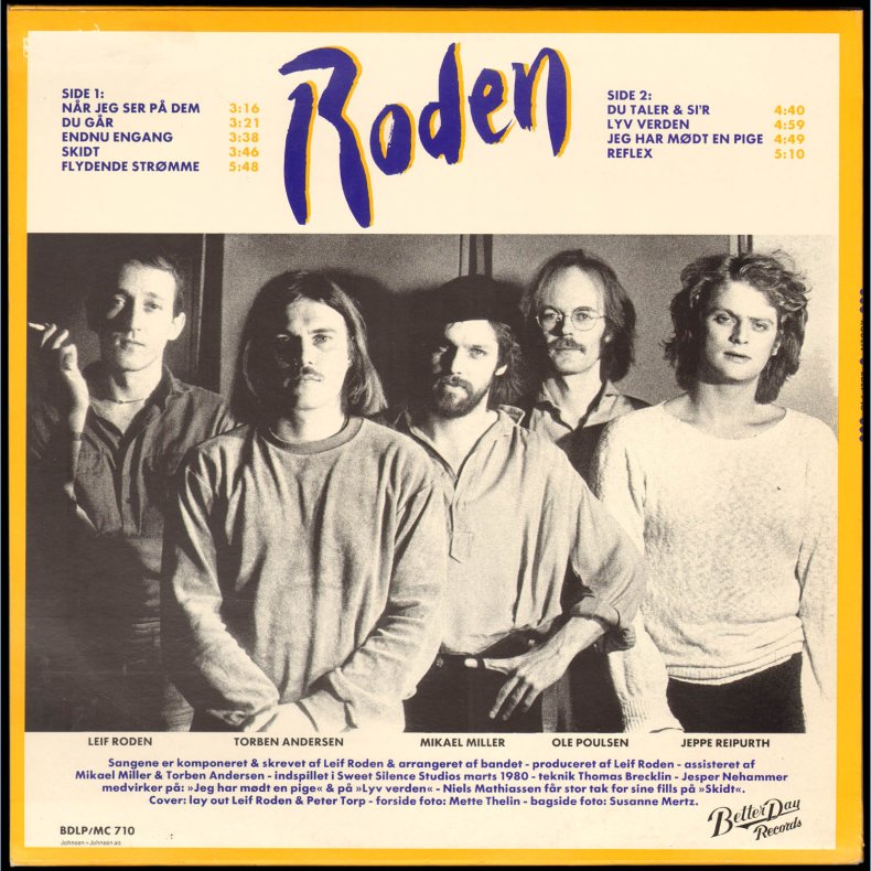 Roden - Original Danish Vinyl Issue
