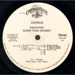 Visitation - Original US White Label DJ Promotional Issue