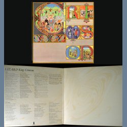 Lizard - Original 1970 UK Island label 1st Issue 5-track LP - Pink Rim Palm Tree Labels