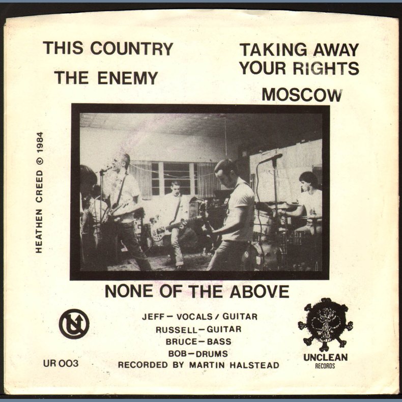 Moscow - 4-track 7" EP - Original US Issue