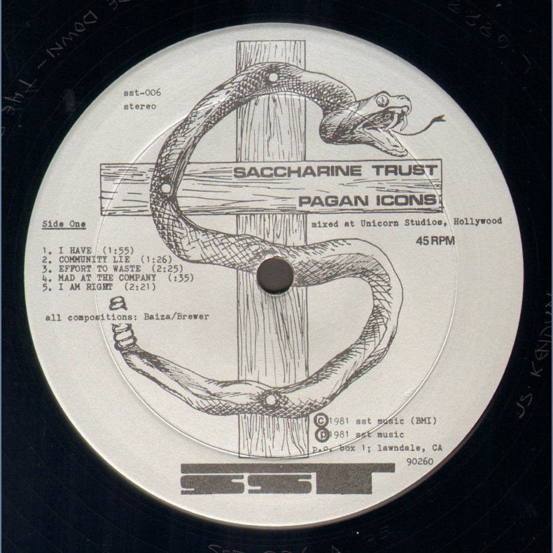 Pagan Icons - Original US Vinyl Issue