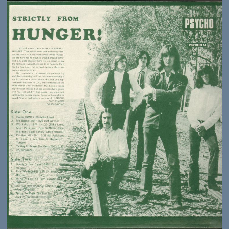 Strickly from Hunger - UK Vinyl Reissue