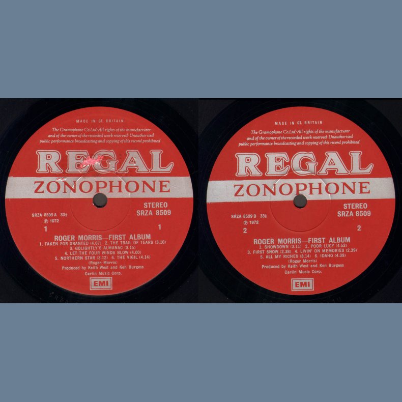 First Album - Original UK Stereo Issue