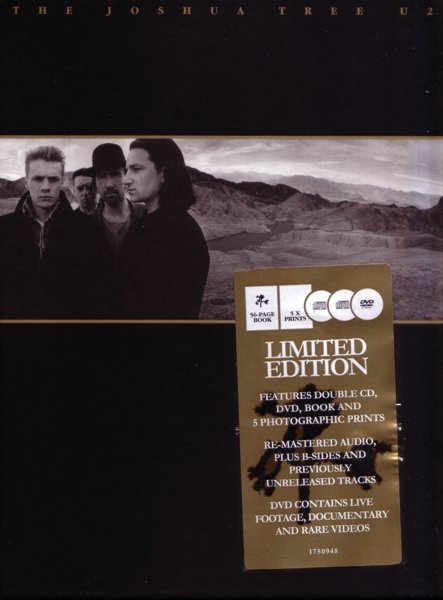 The Joshua Tree 2007 European 20th Anniversary Edition 3 disc