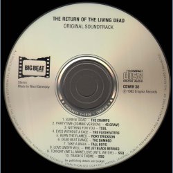 The Return Of The Living Dead - Original German Pressed Soundtrack