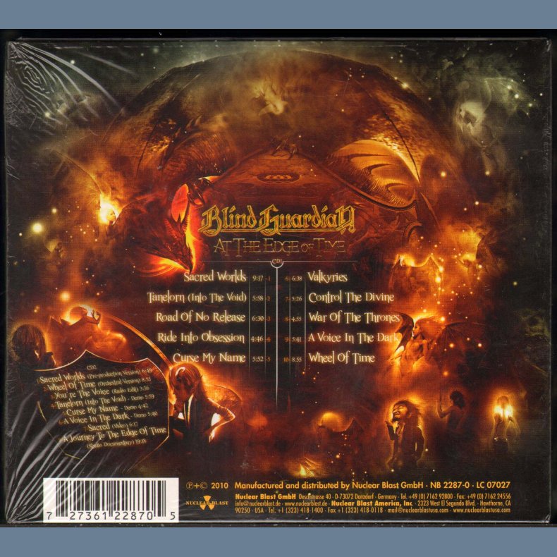 At the Edge of Time  - Limited Edition Enhanced Deluxe Digipak Edition