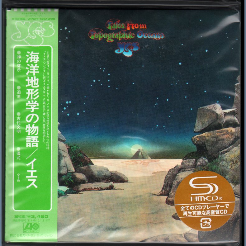 Tales From Topographic Oceans  - Japanese Limited Edition SHM CD Incl Bonus Tracks