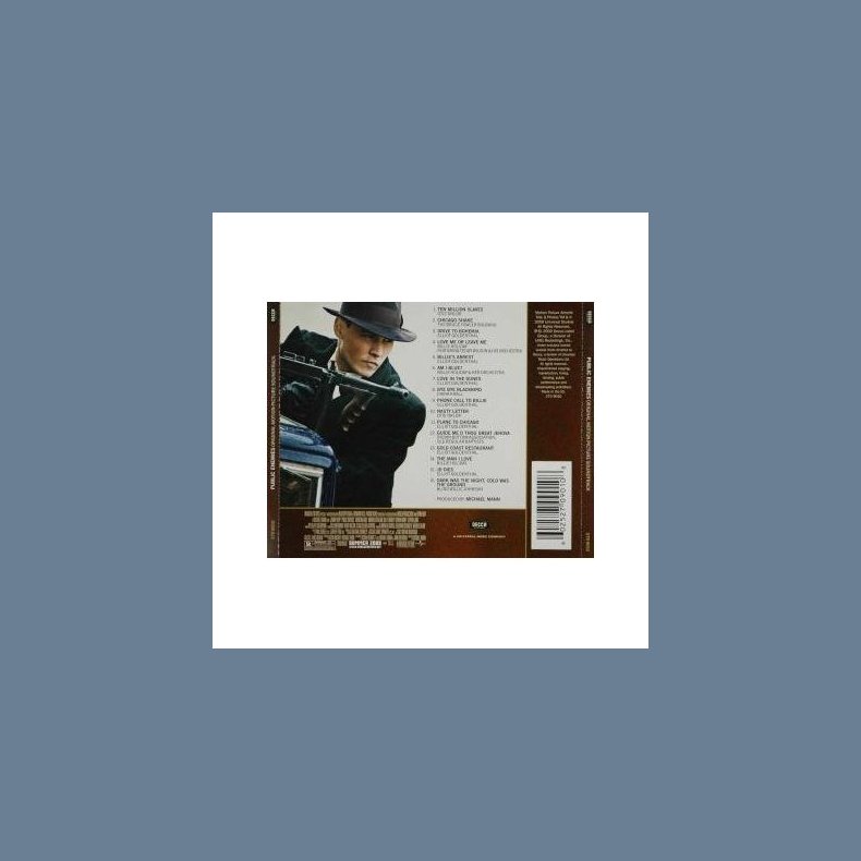 Public Enemies - Original Motion Picture Soundtrack Composed by Elliot Goldenthal 