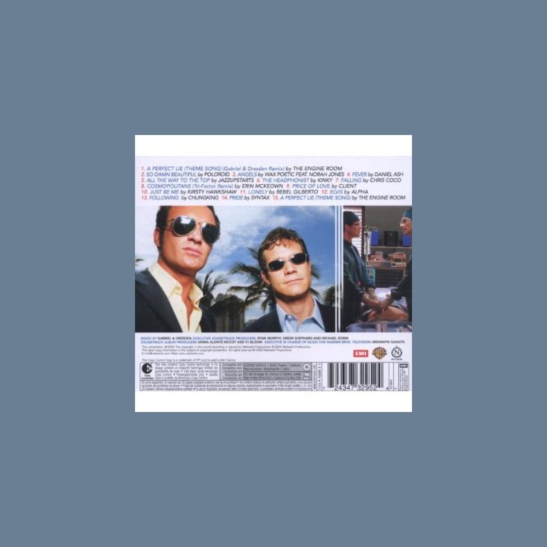 Nip / Tuck - Original TV Soundtrack - Mixed By Gabriel &amp; Dresden