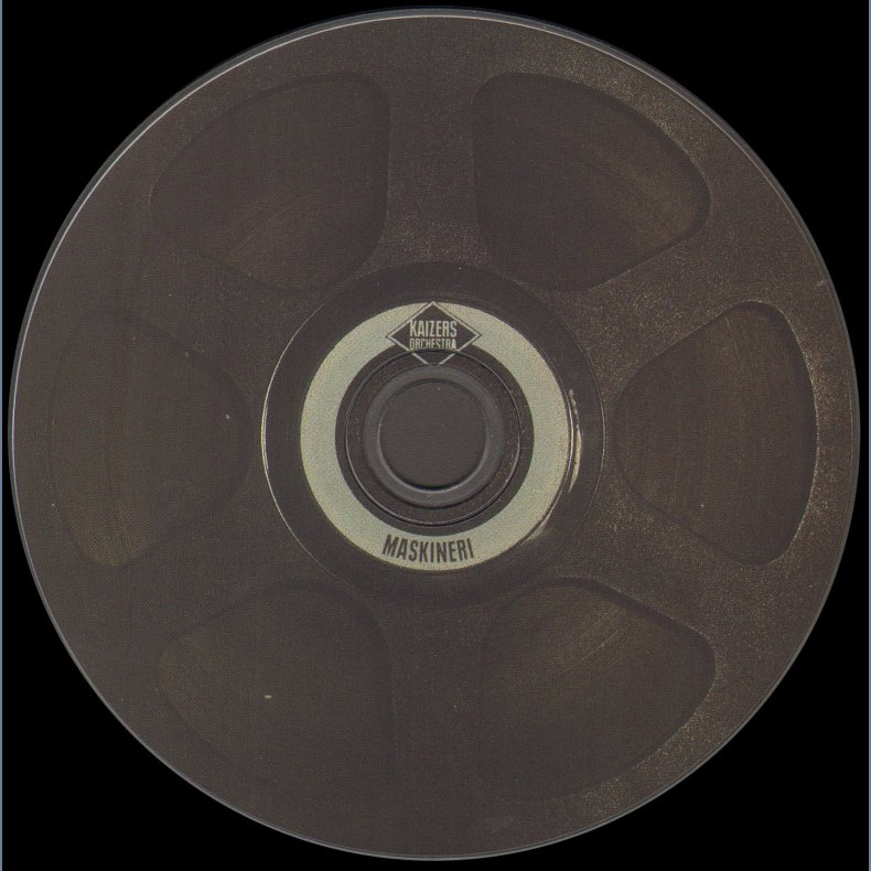 Maskineri - 2008 Danish Printed 12-track Full Album CD