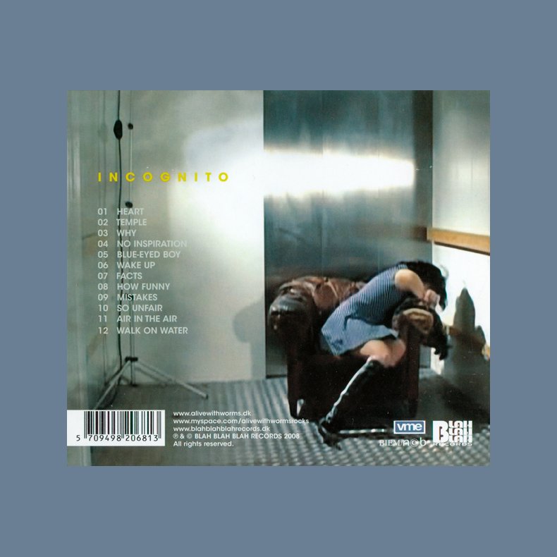 Incognito - 12-track full album CD
