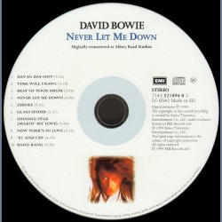 Never Let Me Down - 1999 Dutch 24 Bit Digitally Remastered And Enhanced Issue