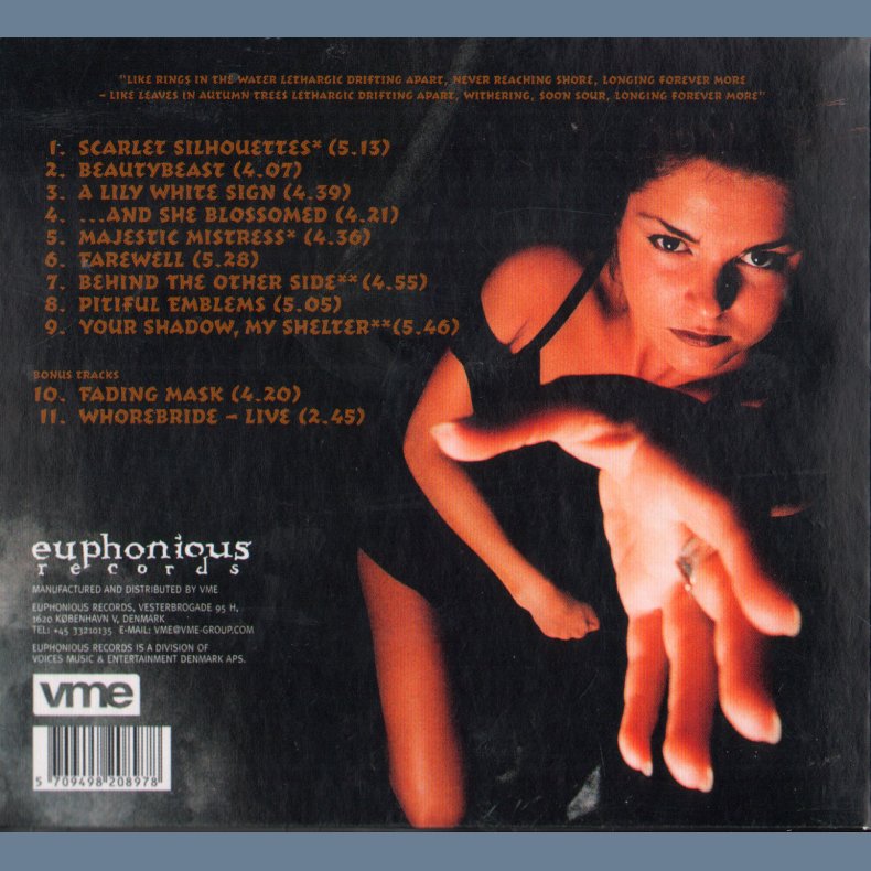 Scarlet Silhouettes - 2nd Expanded Version, Digipak Cover