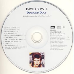 Diamond Dogs - 1999 Dutch 24 Bit Digitally Remastered And Enhanced Issue