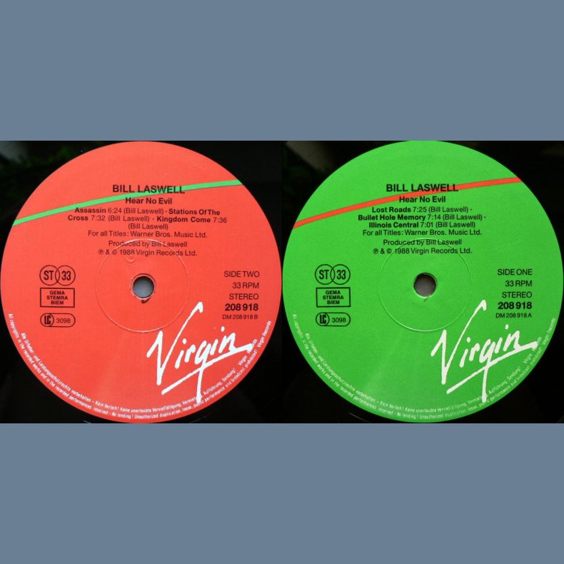 Hear No Evil - Original German Vinyl Issue