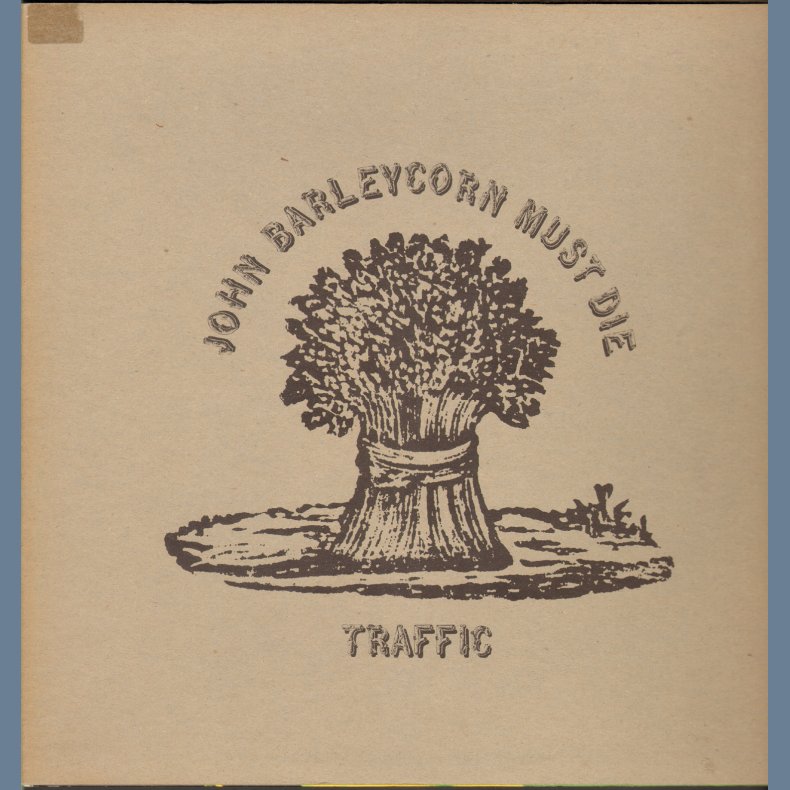 John Barleycorn Must Die - Start 1970ies UK/German Issue - Pink Rim Plam Tree Labels