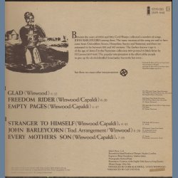 John Barleycorn Must Die - Start 1970ies UK/German Issue - Pink Rim Plam Tree Labels