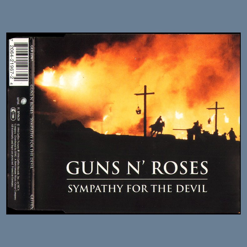 Sympathy For The Devil - German 2-track CD Single