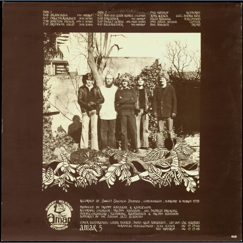 Kamleon - Original 1978 Danish Amar label 8-track LP