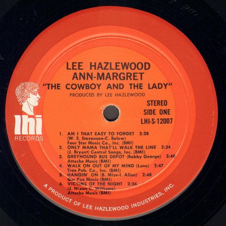 The Cowboy And The Lady - Original US Issue