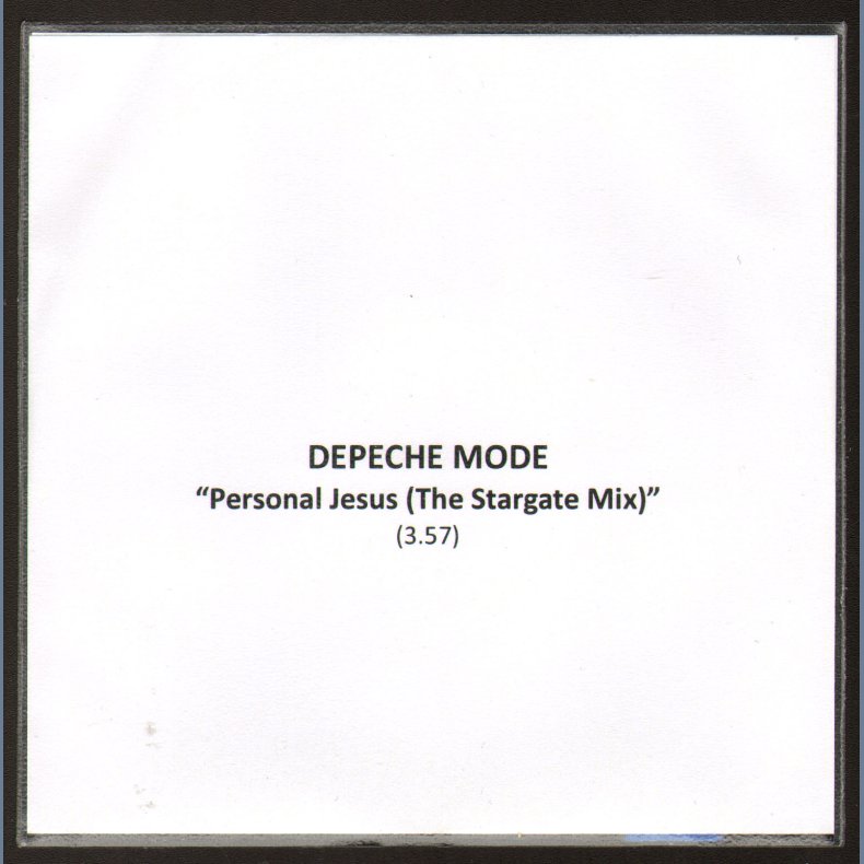 Personal Jesus 2011 - Rare Authentic Danish Promotional Issue CD Acetate