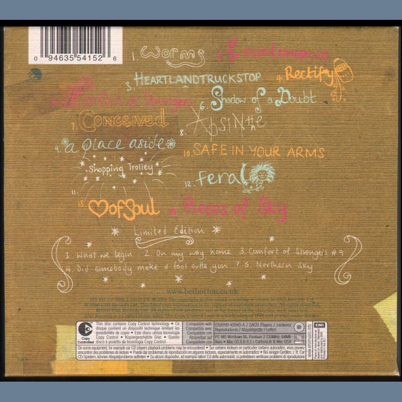 Comfort Of Strangers - Limited Edition 2CD Album