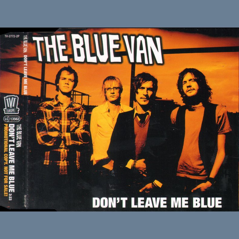 Don't Leave Me Blue - german 1-track promotional Issue CD