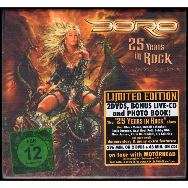 25 Years In Rock... And Still Going Strong - Limited Edition Deluxe Edition - 3-Disc CD/DVD Box Set