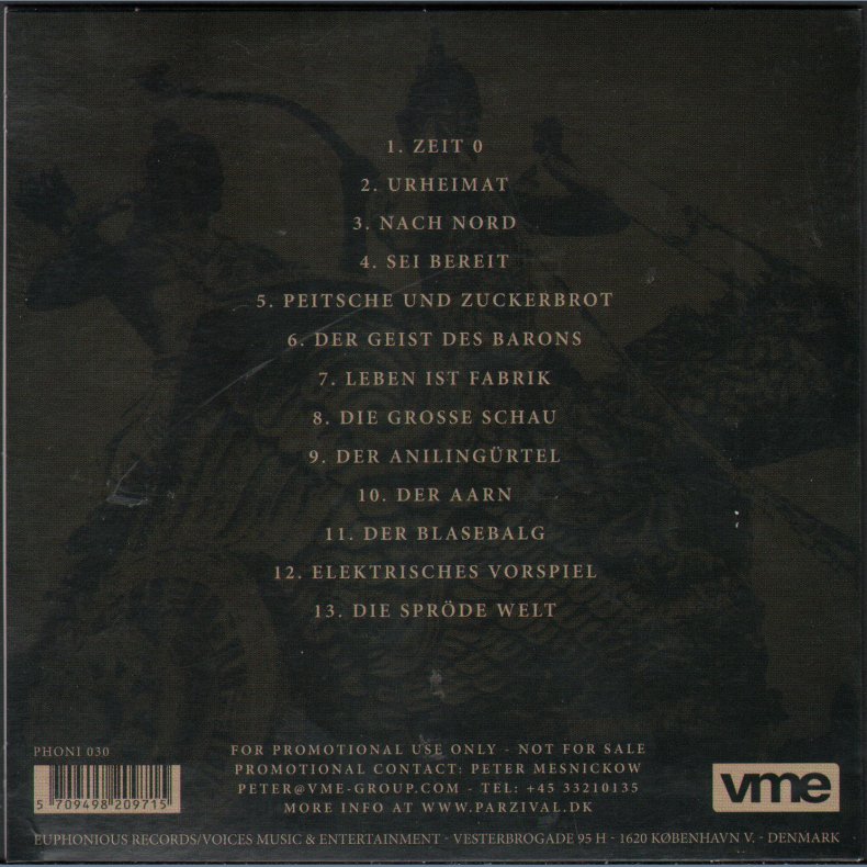 Urheimat - 13-track Full Album Promotional Issue