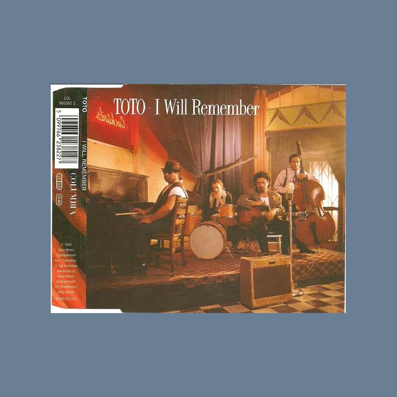 I Will Remeber - French 4-track CD Single