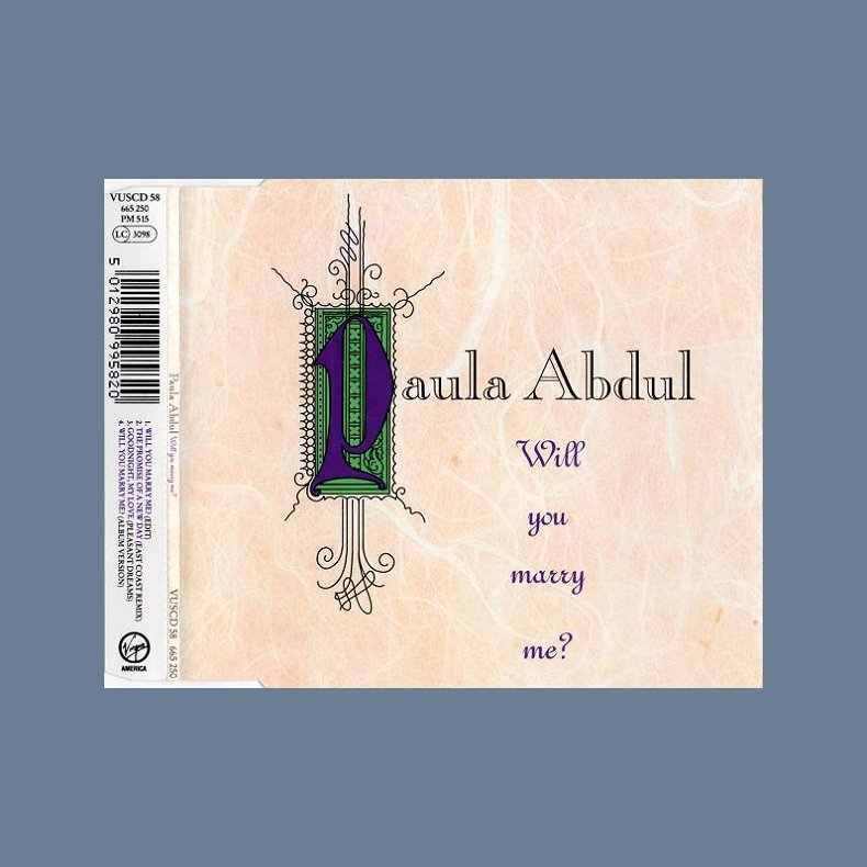 Will You Marry Me - Austrian Printed 4-track CD Single