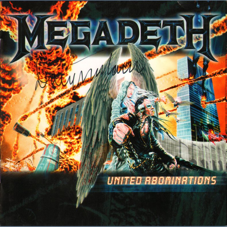 United Abominations - 2007 German full Album Issue - Autographed