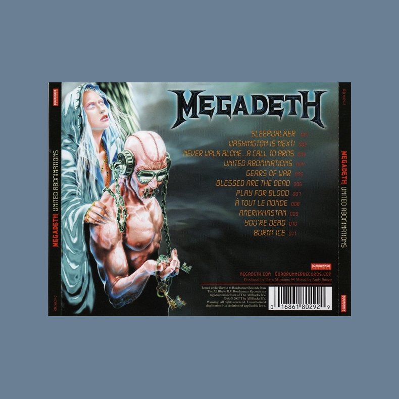 United Abominations - 2007 German full Album Issue - Autographed