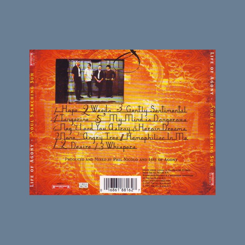 Soul Searching Sun - 1997 German printed 13-track full album CD