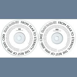 From Fear To Eternity - The Best Of 1990-2010 - UK EMI Records 2CD Acetate Set