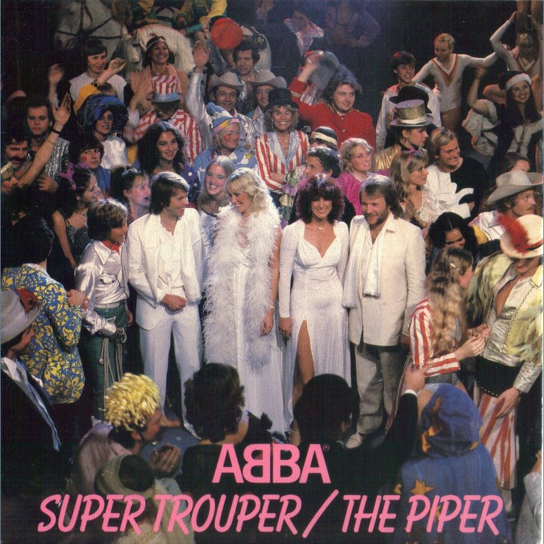 Super Trouper b/w The Piper - Original Swedish Issue