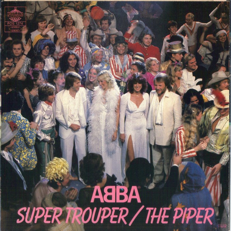 Super Trouper b/w The Piper - Original Swedish Issue