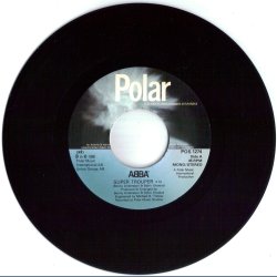 Super Trouper b/w The Piper - Original Swedish Issue