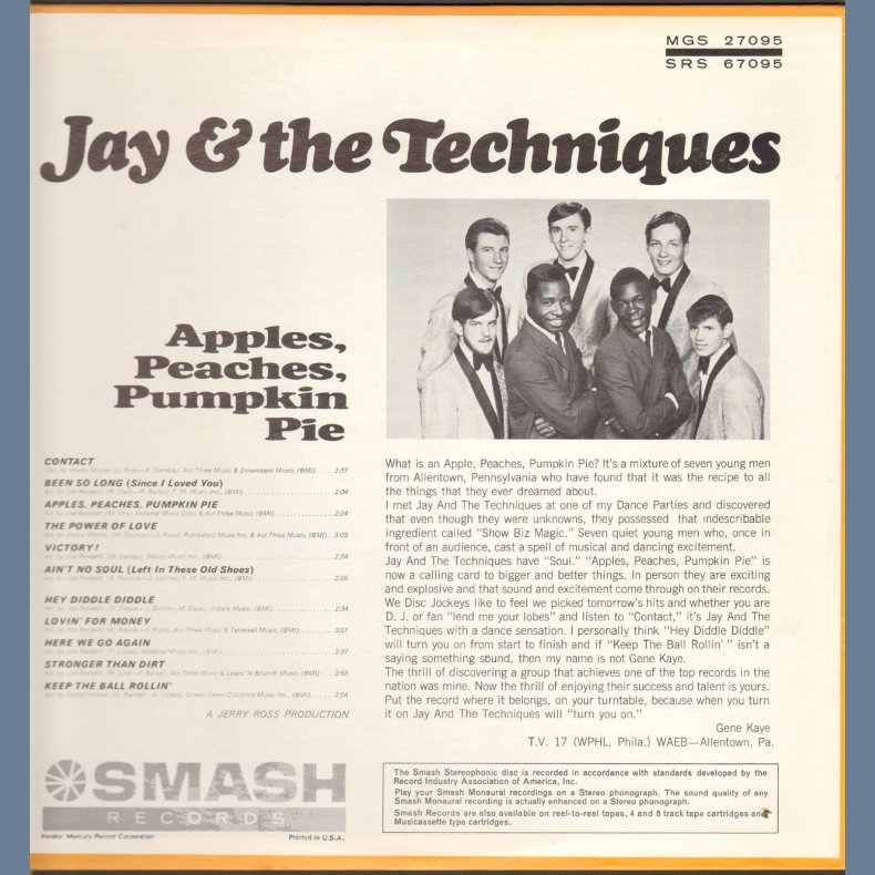 Apples, Peaches, Pumpkin Pie - Original US Stereo Vinyl Issue