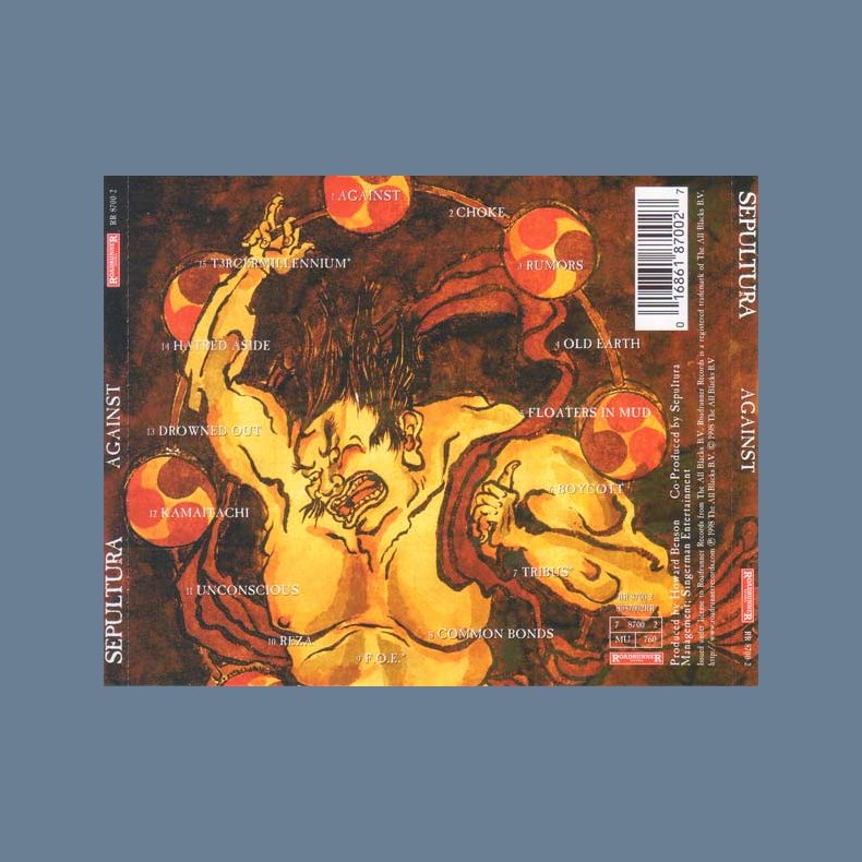 Against - German 15-track Full album CD