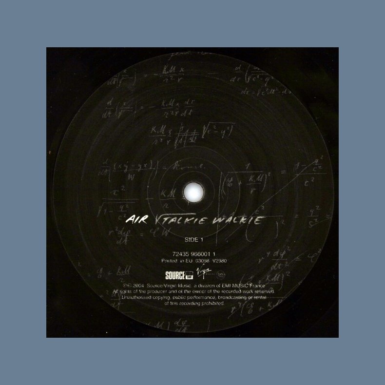 Talkie Walkie - Original European Vinyl Version