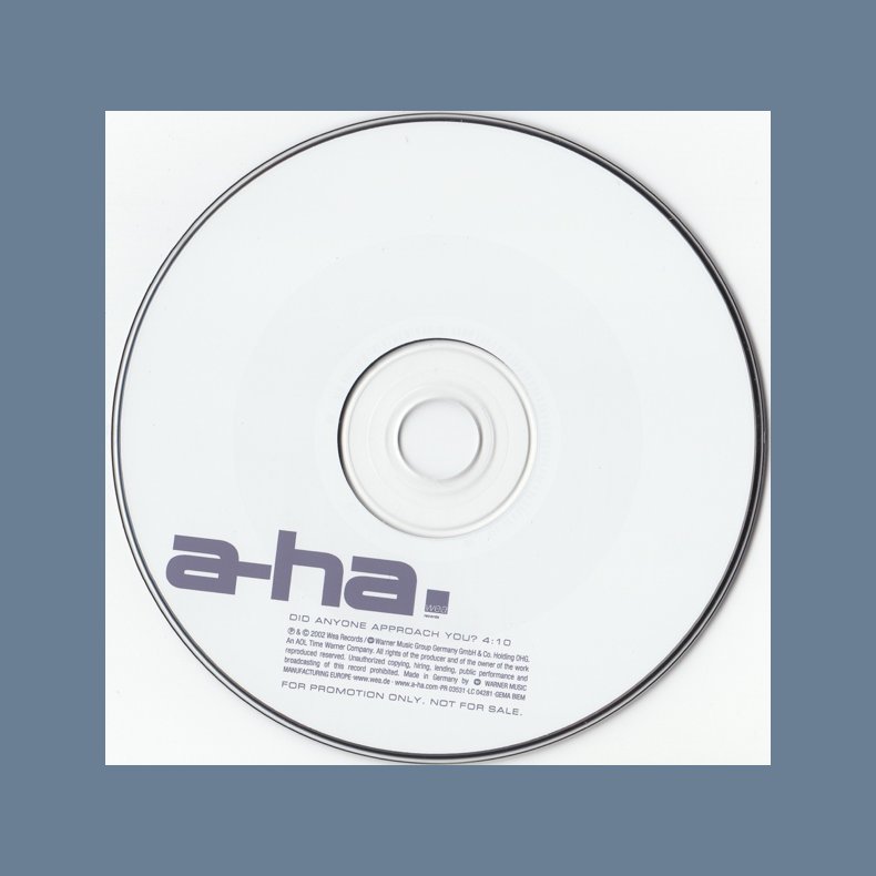 Did Anyone Approach You - German Pressed 1-track Promotional Issue CD