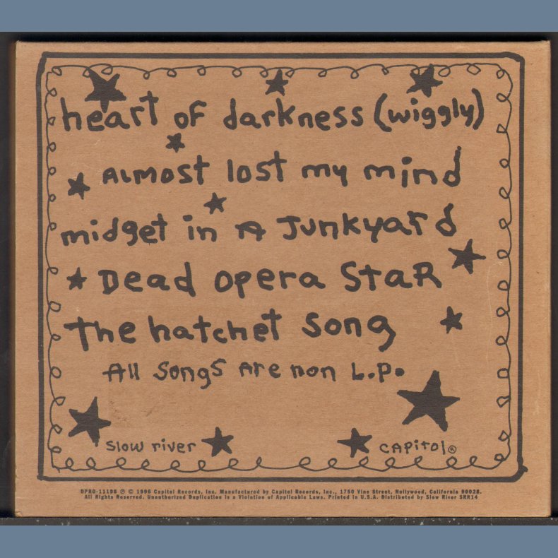 Chords I've Known - Promotional issue 5-track CD